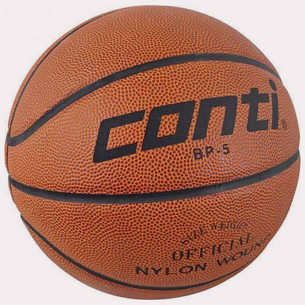 Conti BP-5 Ball For Basketball Νο. 5 Brown Black 41718