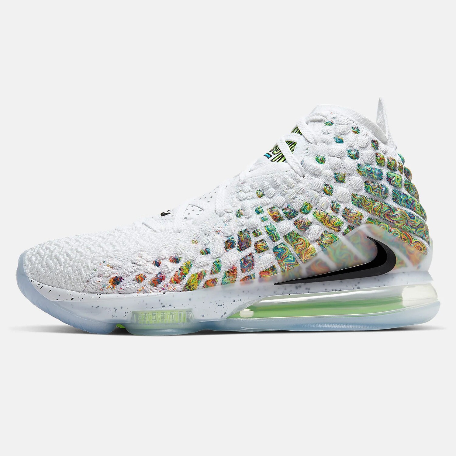 Nike Lebron Xvii WHITE/BLACK-MULTI 