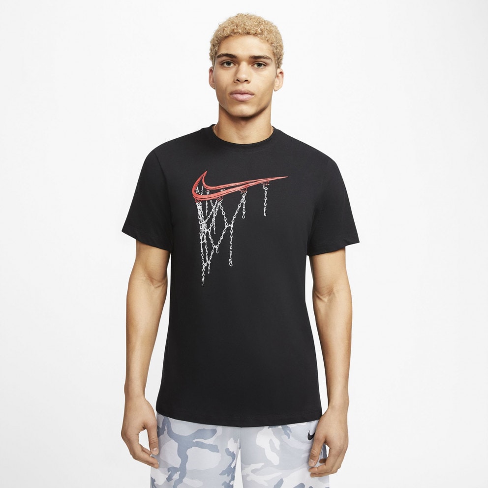 Nike M Nk Dry Tee Fran Swoosh BLACK 