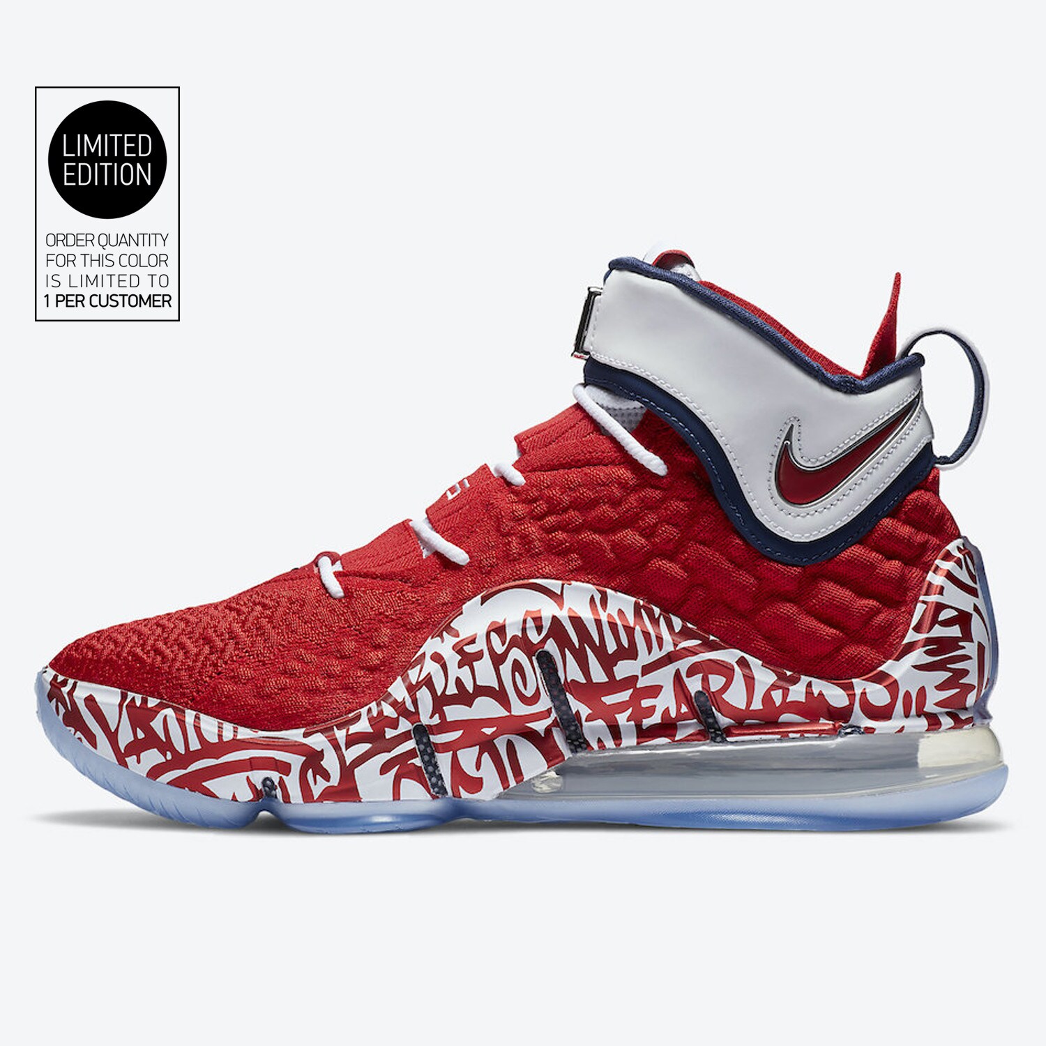 lebron xvii red