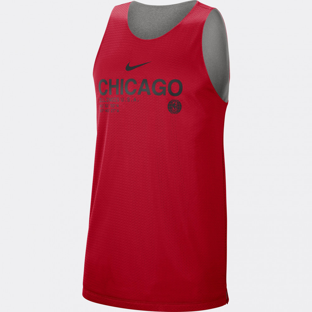 Nike NBA Chicago Bulls Standard Issue Ανδρικό Reversible Αμάνικο