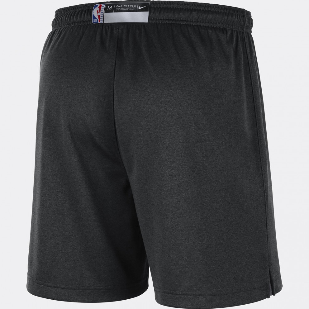 nike standard logo shorts grey