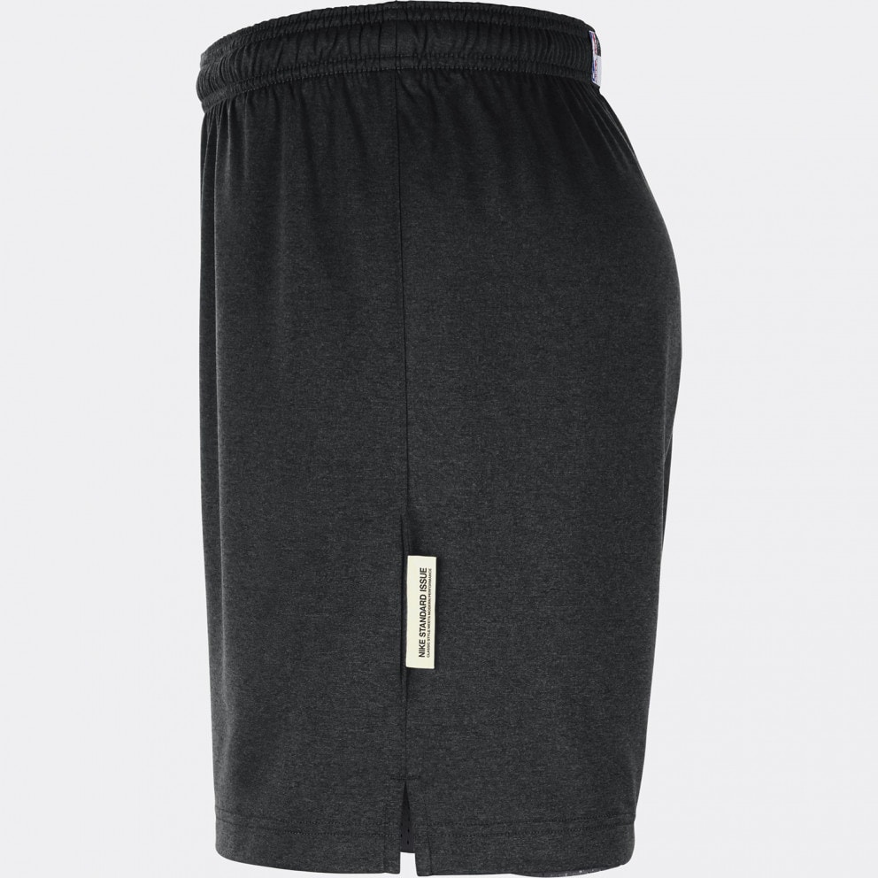nike standard logo shorts grey