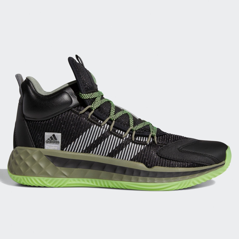 adidas Performance Pro Boost Mid Men's Basketball Shoes - Black / Green