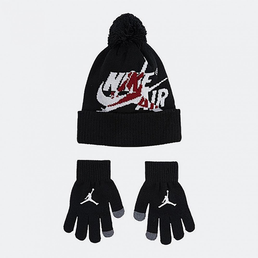 Jordan Jumpman Classics Pom Beanie Set Σετ Σκουφάκι Γάντια