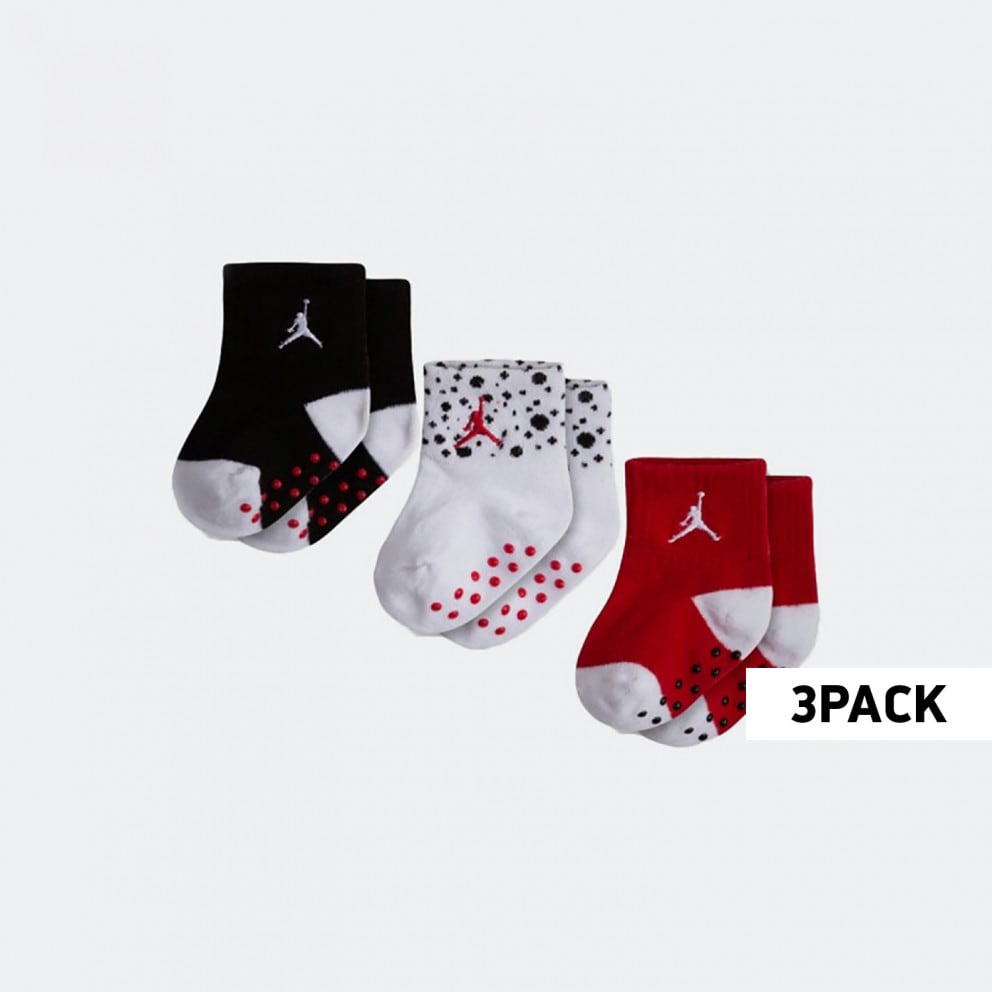 Jordan Cement  Ankle 3PK Toddlers Socks