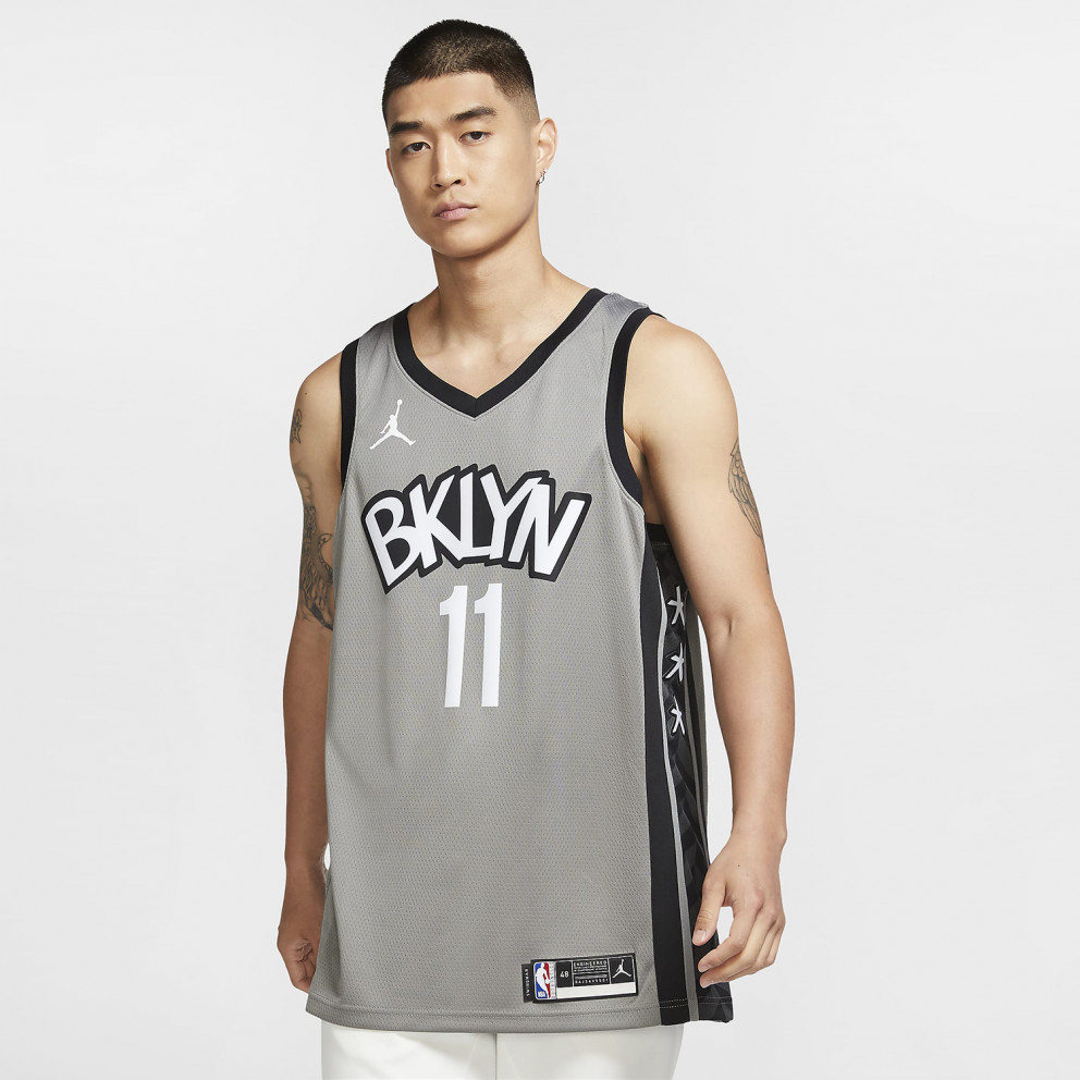 brooklyn nets grey jersey