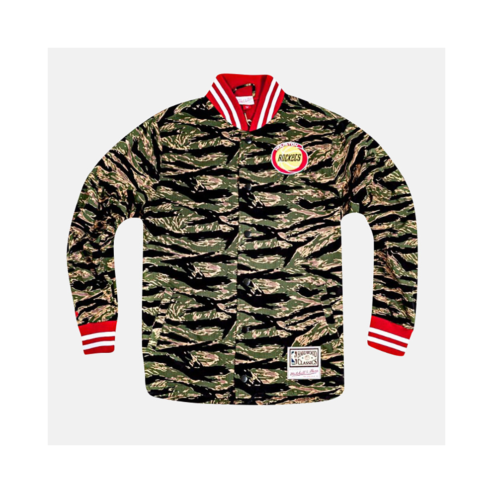 houston rockets jacket mitchell and ness