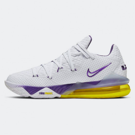 Nike LeBron XVII Low "Lakers" Ανδρικά Μπασκετικά Παπούτσια