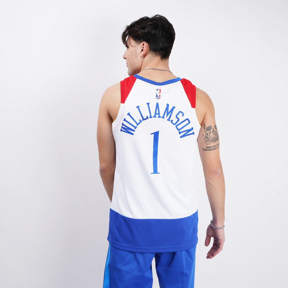 Nike NBA Zion Williamson New Orleans Pelicans City Edition Swingman Men's Jersey