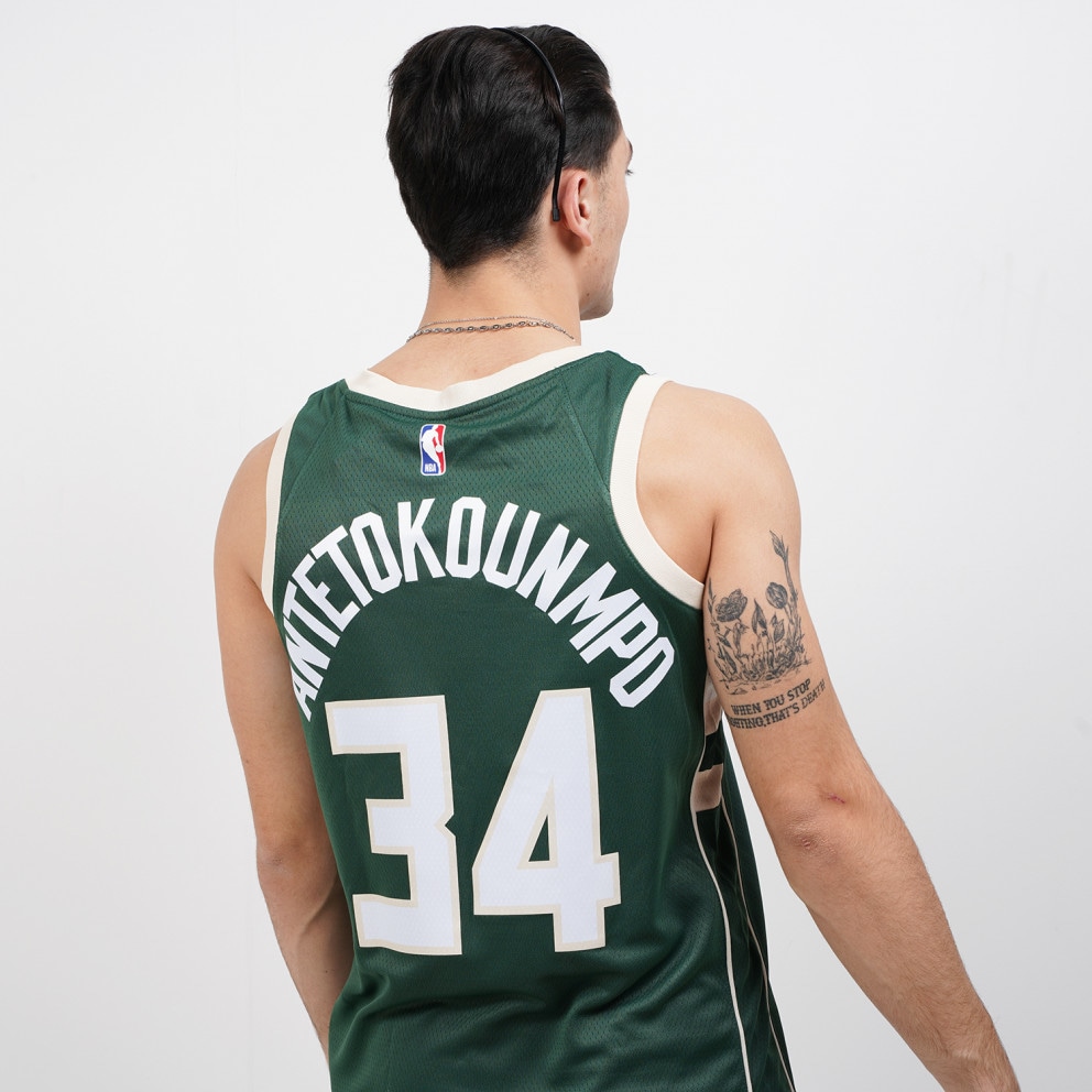 Nike NBA Giannis Antetokounmpo Milwaukee Bucks Icon Edition Men's Jersey