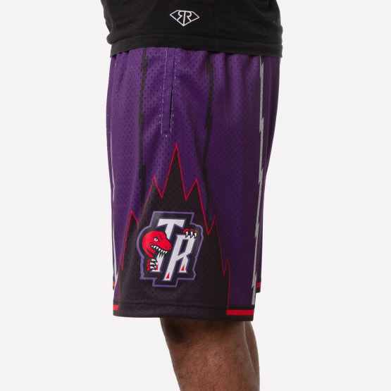 Amazon.com: Mitchell & Ness NBA Swingman Road Shorts Raptors