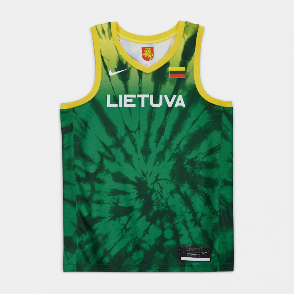 Nike Olympics 2021 Lithuania Limited Edition Road Men's Basketball Jersey