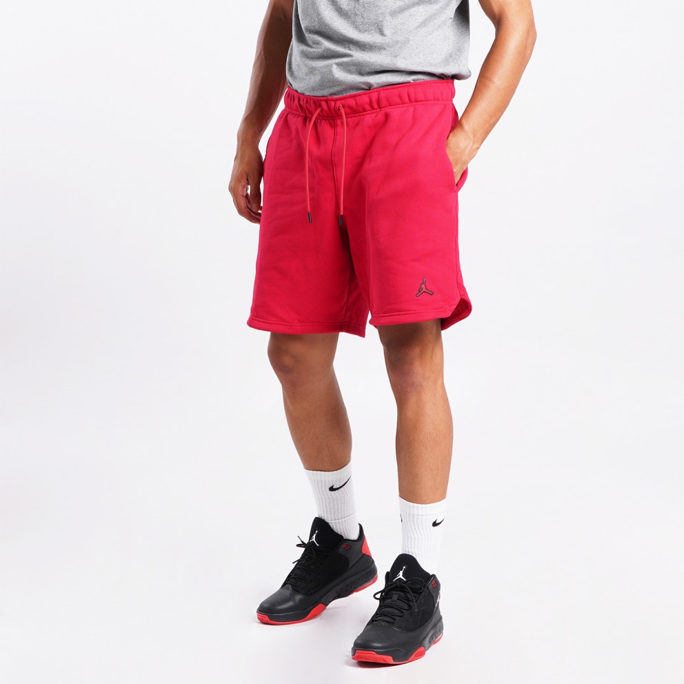 Jordan Essentials Fleece Μen's Shorts red DA9826-687