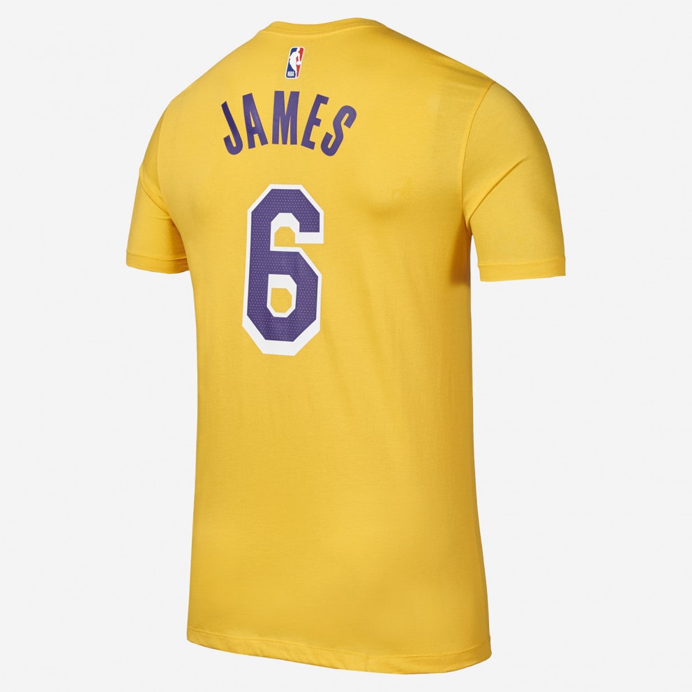 Nike NBA LeBron James Los Angeles Lakers Men's T-Shirt