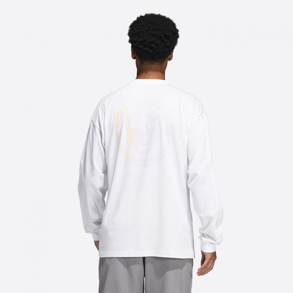 adidas Donovan Mitchell Graphic Men's Blouse with Long Sleeves