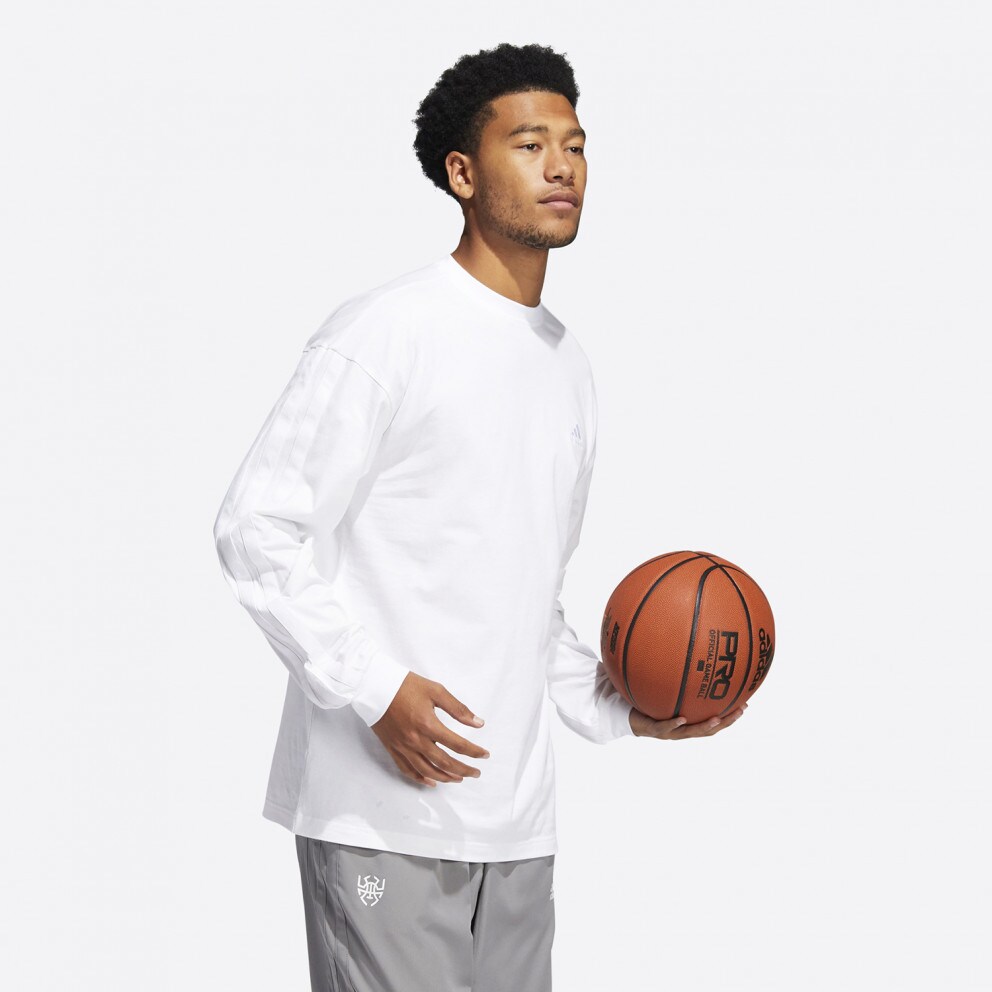adidas Donovan Mitchell Graphic Men's Blouse with Long Sleeves