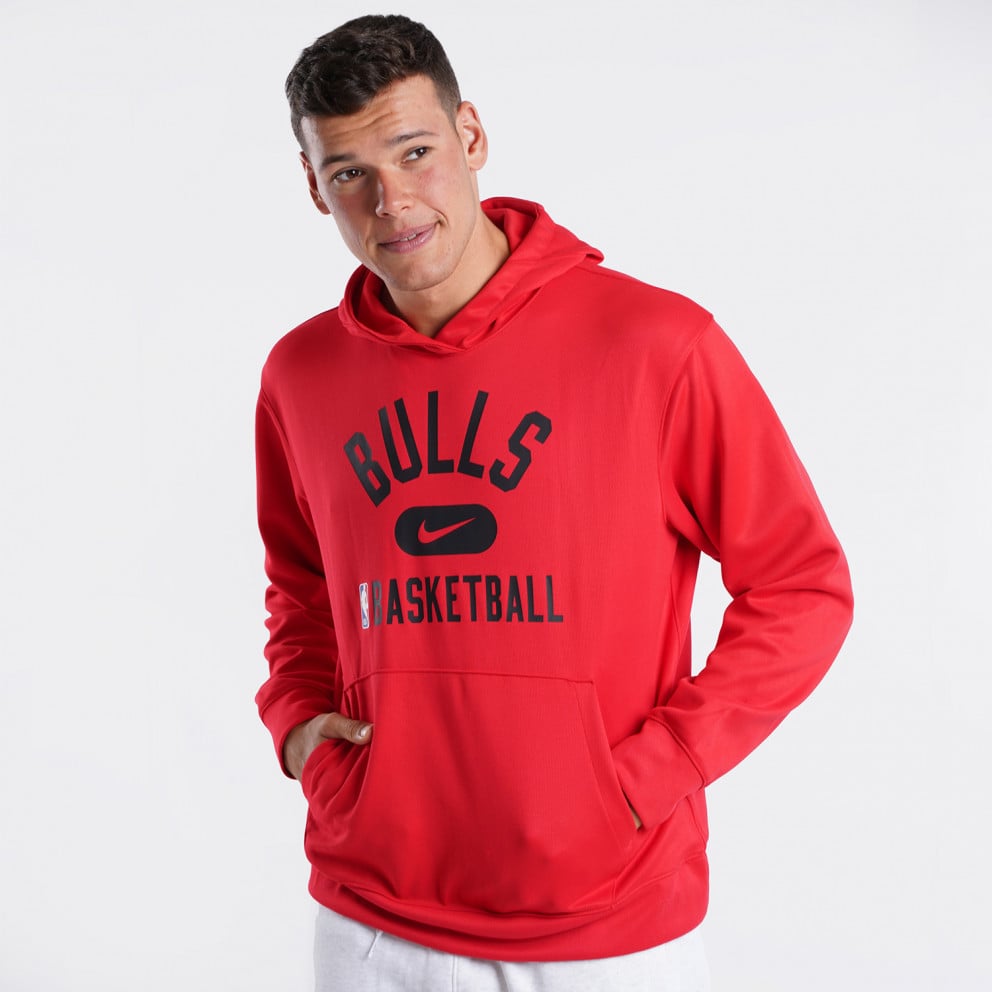 Nike NBA Chicago Bulls Dri- Fit Spotlight Ανδρική Μπλούζα Με Κουκούλα