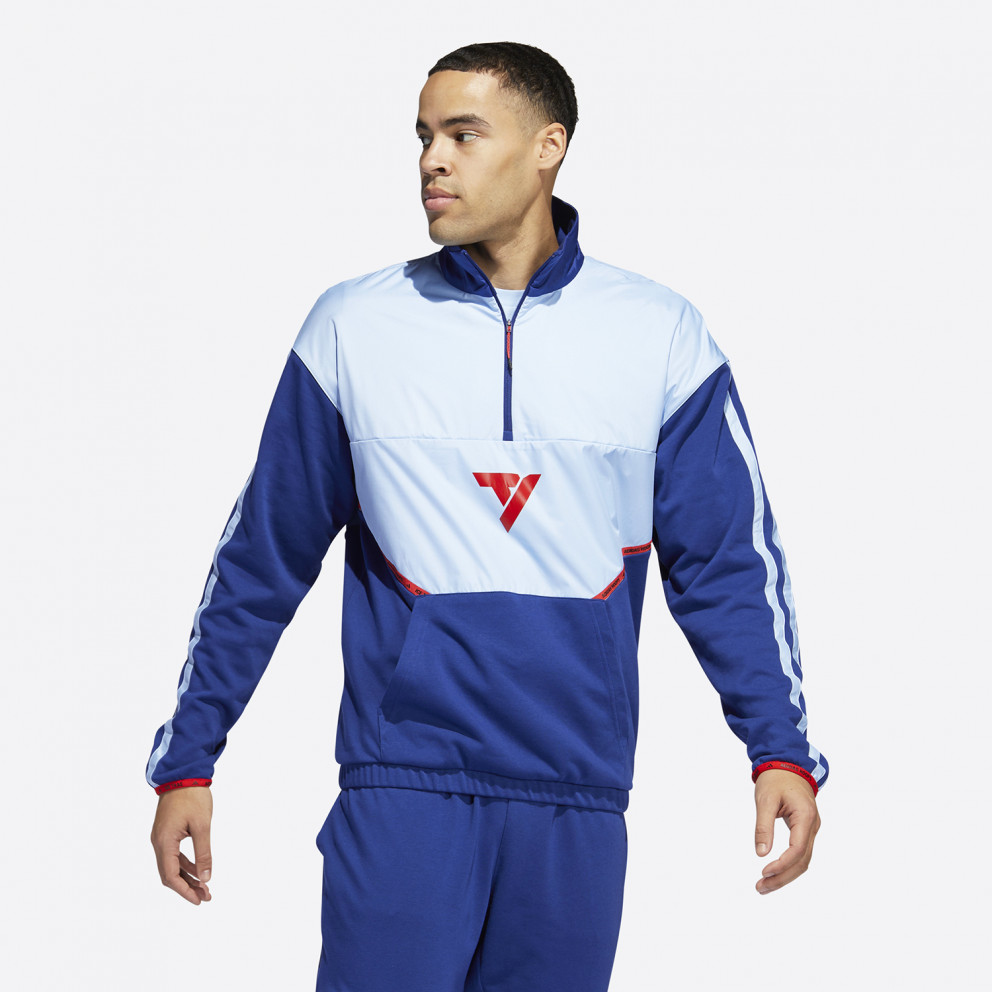 adidas Performance Trae Young Ανδρική Μπλούζα Φούτερ