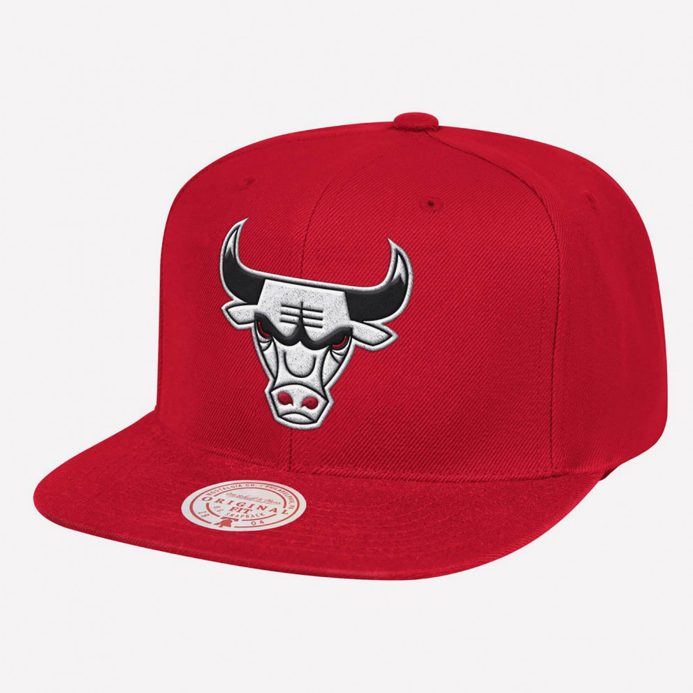 Mitchell & Ness Team Ground Classic Red Snapback HWC Chicago Bulls Men's Hat