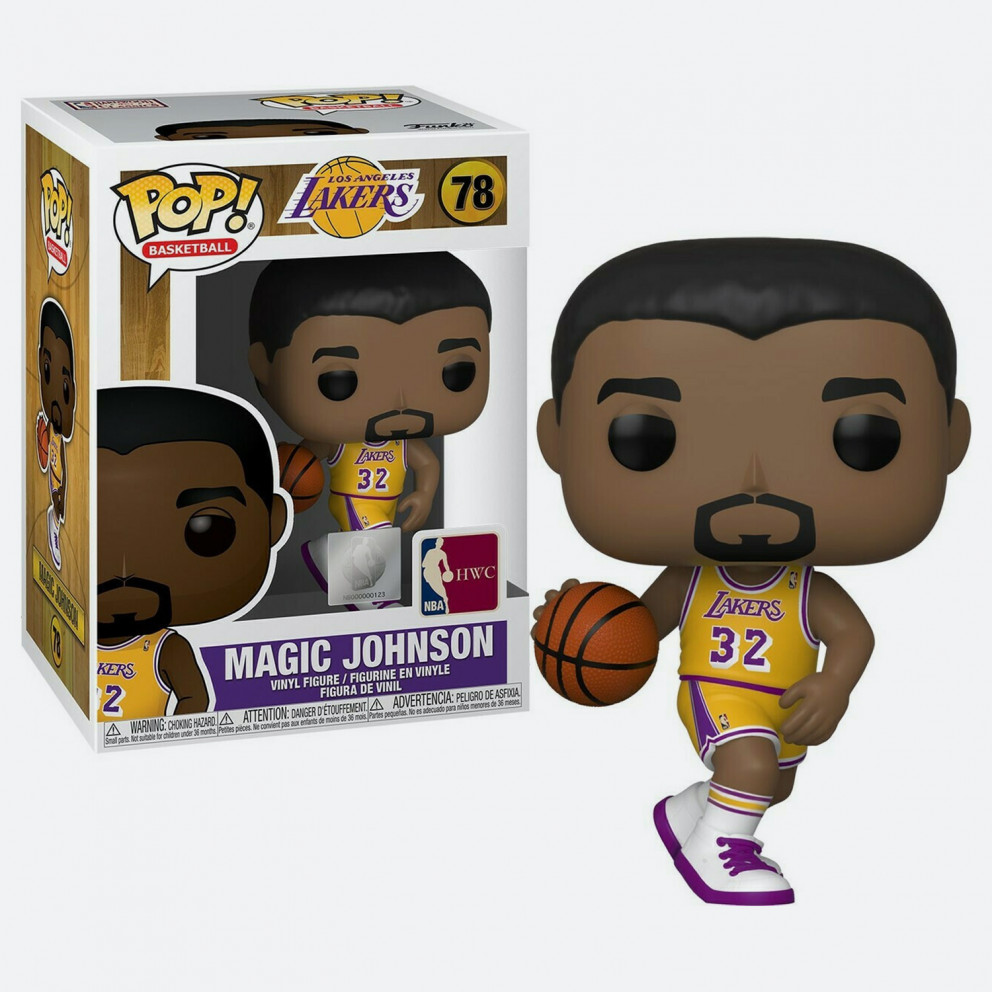 Funko Pop! NBA Basketball: Los Angeles Lakes 78 Magic Johnson (Lakers Home) Figure