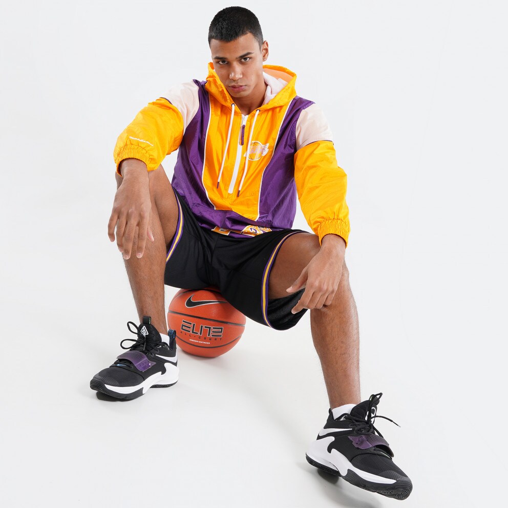 Mitchell & Ness Highlight Reel LA Lakers Ανδρικό Αντιανεμικό Μπουφάν