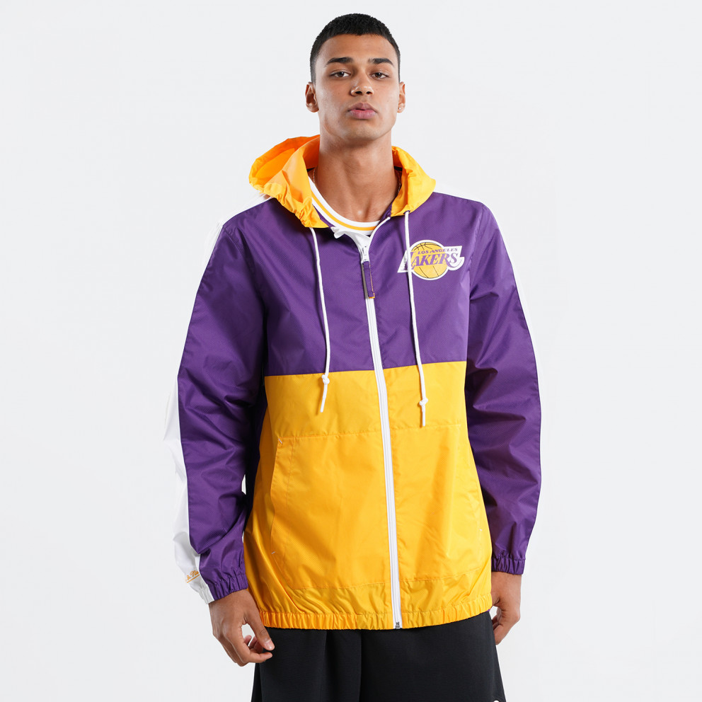 Mitchell & Ness Gameday LA Lakers Ανδρικό Αντιανεμικό Μπουφάν