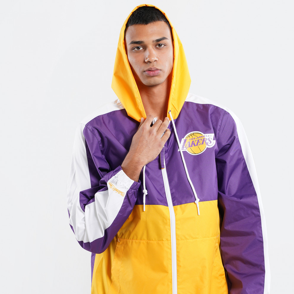 Mitchell & Ness Gameday LA Lakers Ανδρικό Αντιανεμικό Μπουφάν
