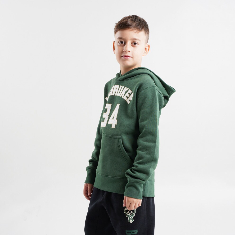 Nike Pro Essential Milwaukee Bucks Giannis Antetokounmpo Kids' Hoodie