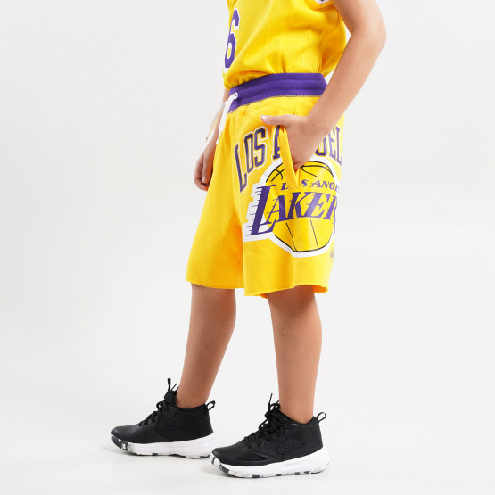 Nike NBA 75th Anniversary Courtside Los Angeles Lakers Παιδικό Σορτς για Μπάσκετ