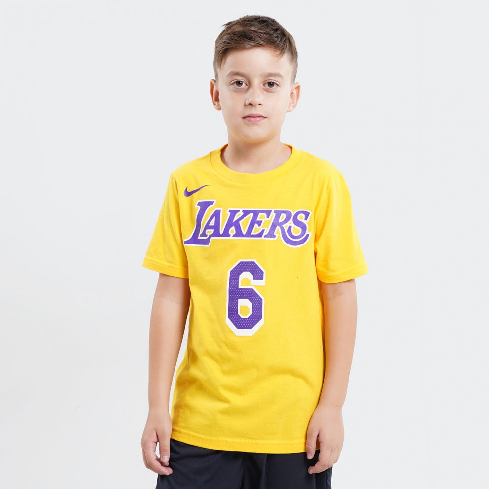 Nike NBA Los Angeles Lakers Lebron James Παιδικό T-Shirt