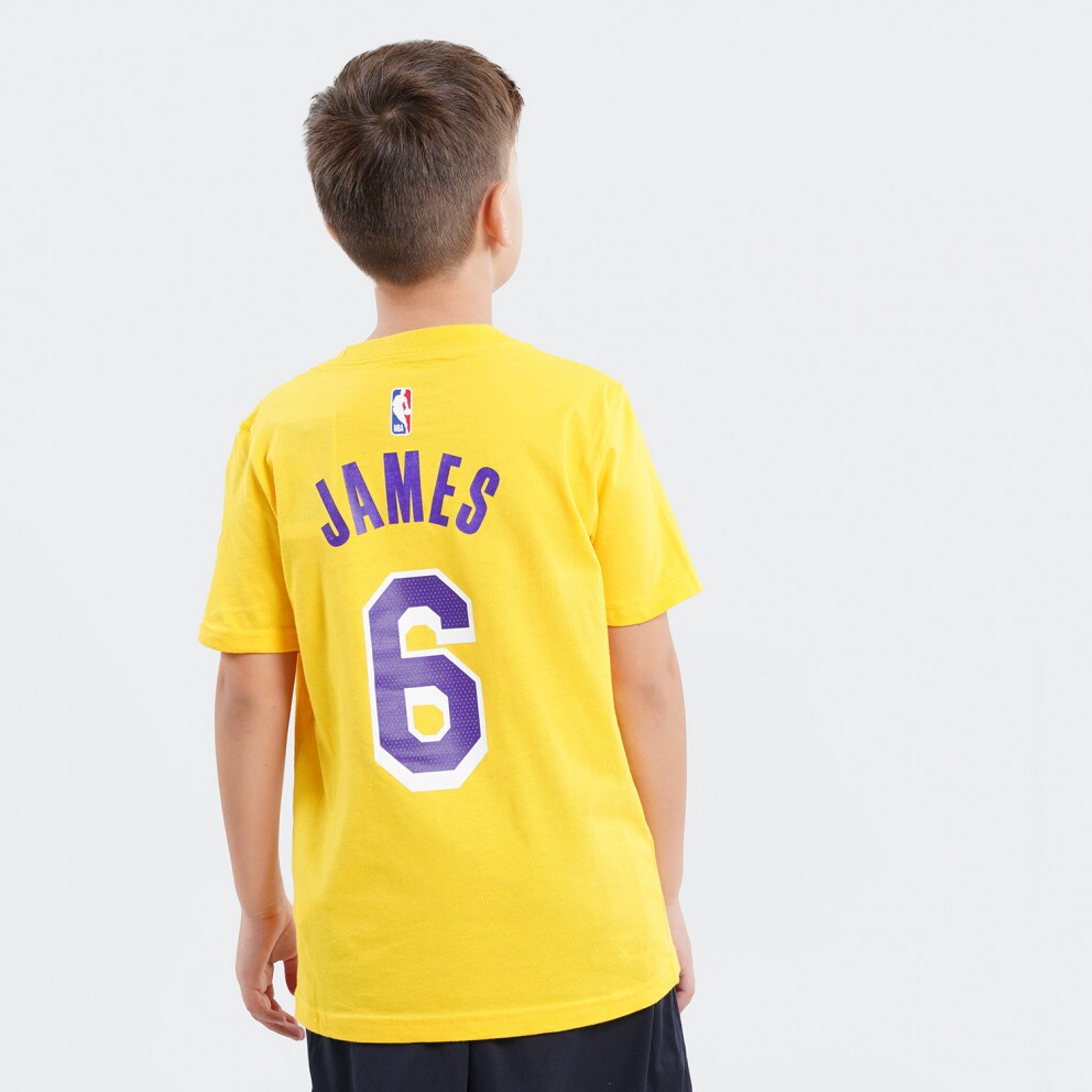 Nike NBA Los Angeles Lakers Lebron James Παιδικό T-Shirt