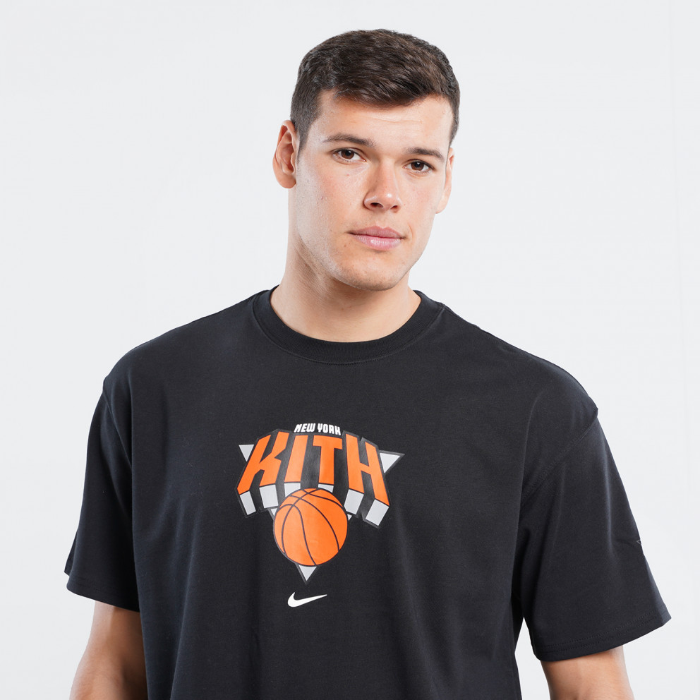 Nike Kith & Nike For New York Knicks Ανδρικό T-shirt Μαύρο DA1628-010