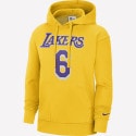 Nike NBA Los Angeles Lakers Lebron James Ανδρική Μπλούζα με Κουκούλα