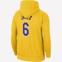 Nike NBA Los Angeles Lakers Lebron James Ανδρική Μπλούζα με Κουκούλα