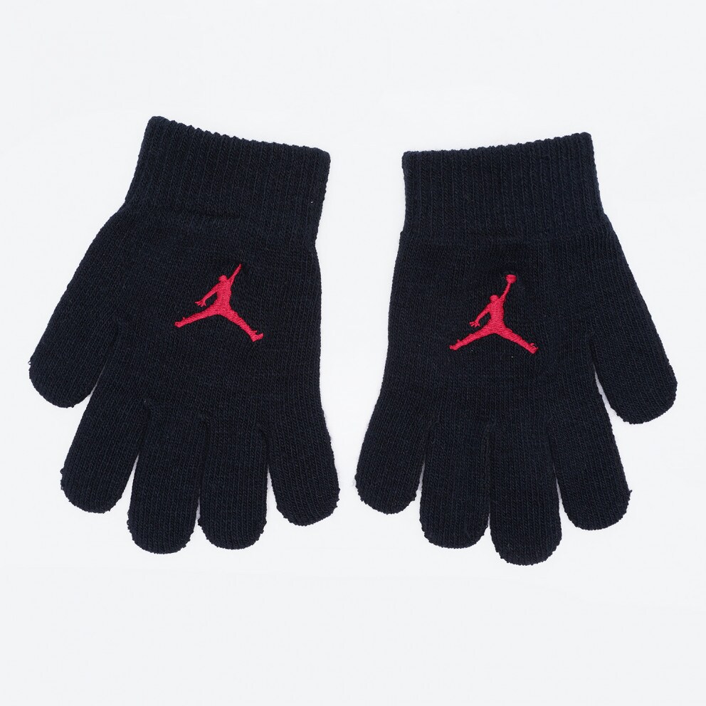 Jordan Metal Jumpman Patch Infant's Set Beanie and Gloves