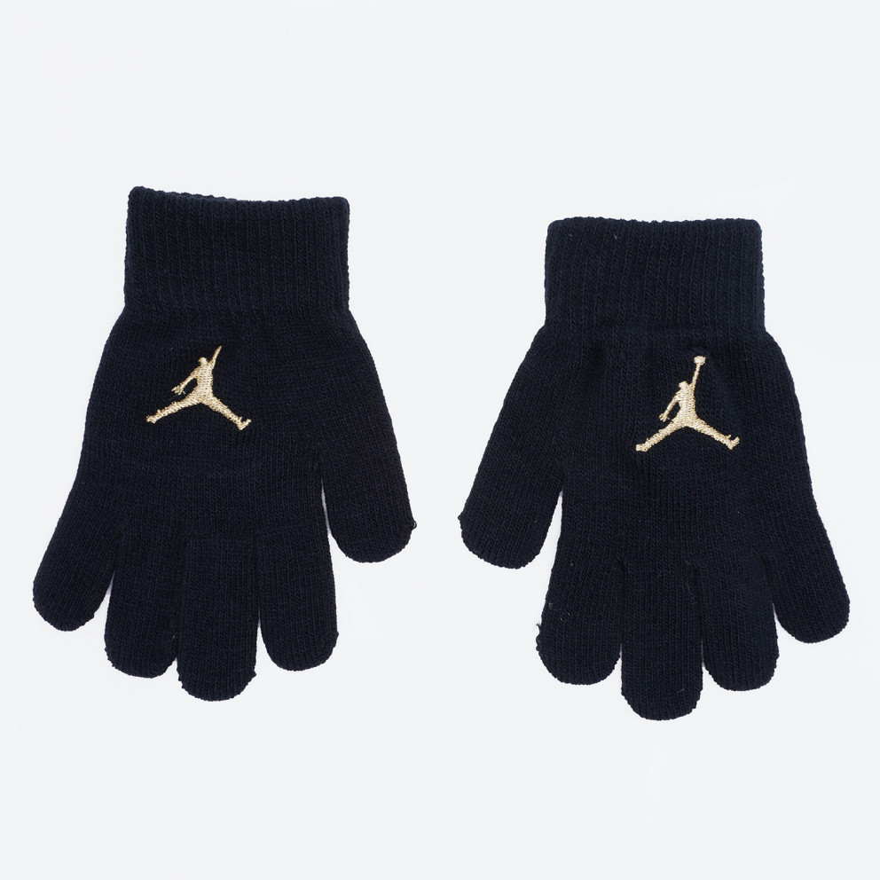Jordan Metal Jumpman Patch Infant's Set Beanie and Gloves