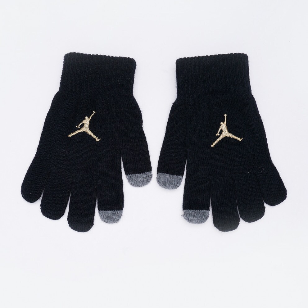 Jordan Metal Jumpman Patch Infant's Set Beanie and Gloves