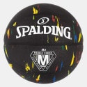 Spalding Marble Series Black Rainbow Rubber Basketball Νο 7