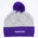 Mitchell & Ness Quilted Pom Beanie Los Angeles Mens' Beanie