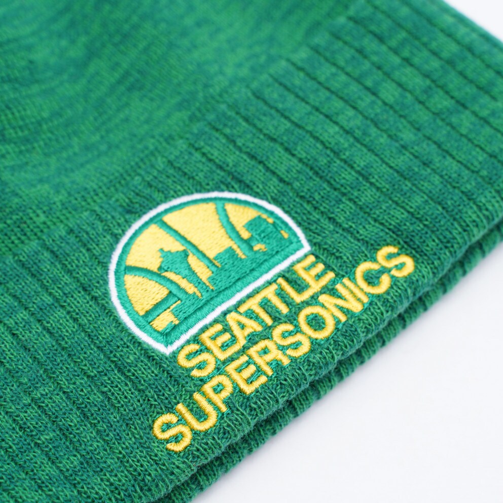 Mitchell & Ness Fandom Knit Seattle Sup Mens' Beanie