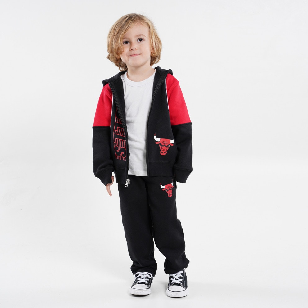 NBA BRANDED Around The Rim Fleece Set Chicago Bulls Παιδικό Σετ