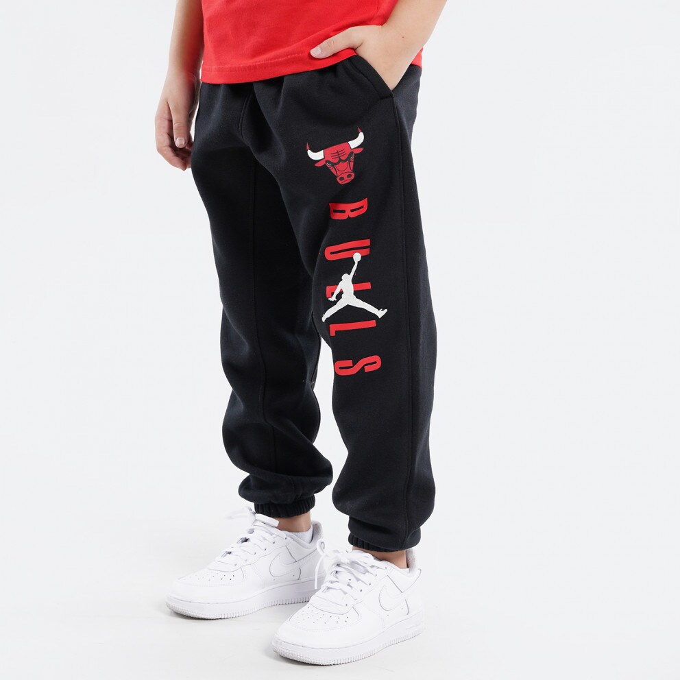 Nike NBA Chicago Bulls Παιδικό Fleece Παντελόνι Φόρμας