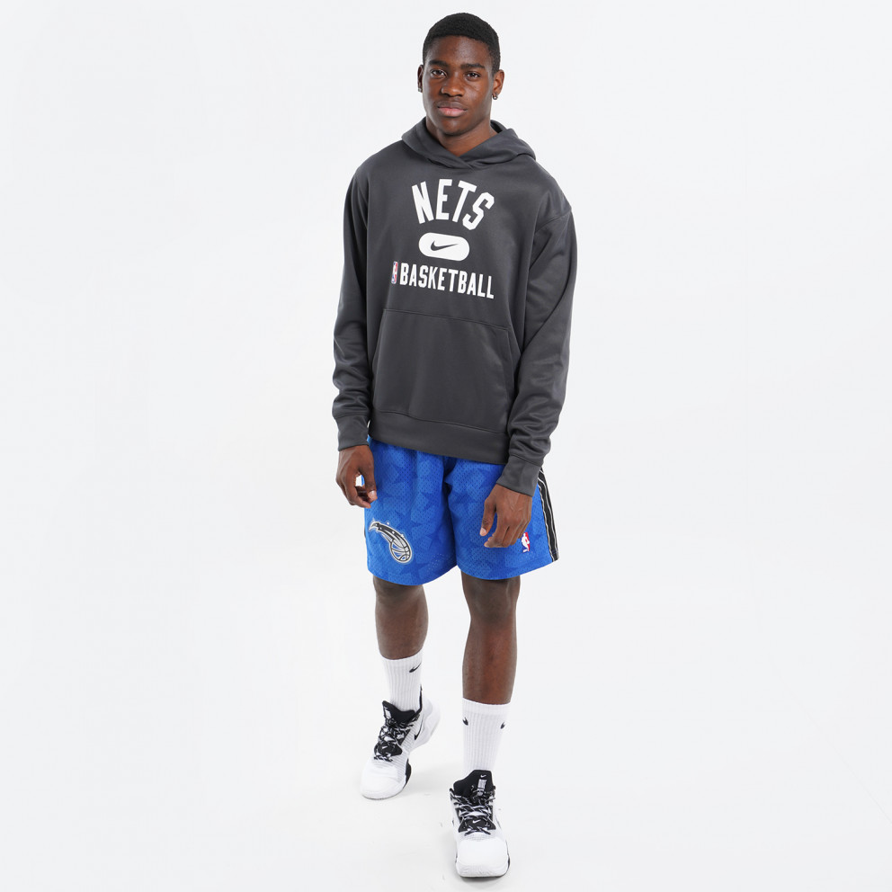 Nike Brooklyn Nets Spotlight Dri-FIT NBA Ανδρική Μπλούζα Με Κουκούλα