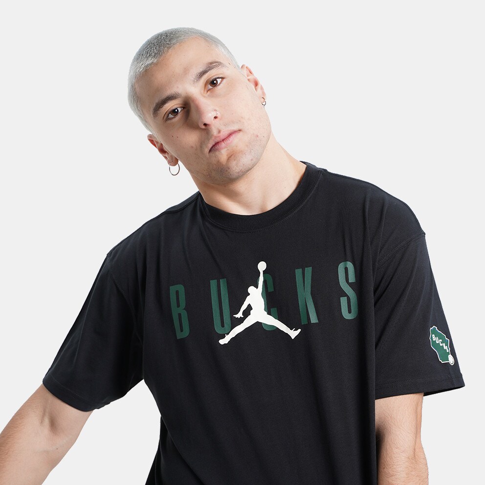 Jordan NBA Milwaukee Bucks Ανδρικό T-Shirt
