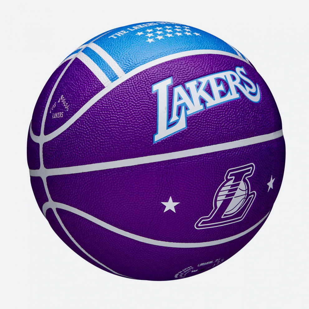 Wilson NBA Los Angeles Lakers City Collector Basketball No 7