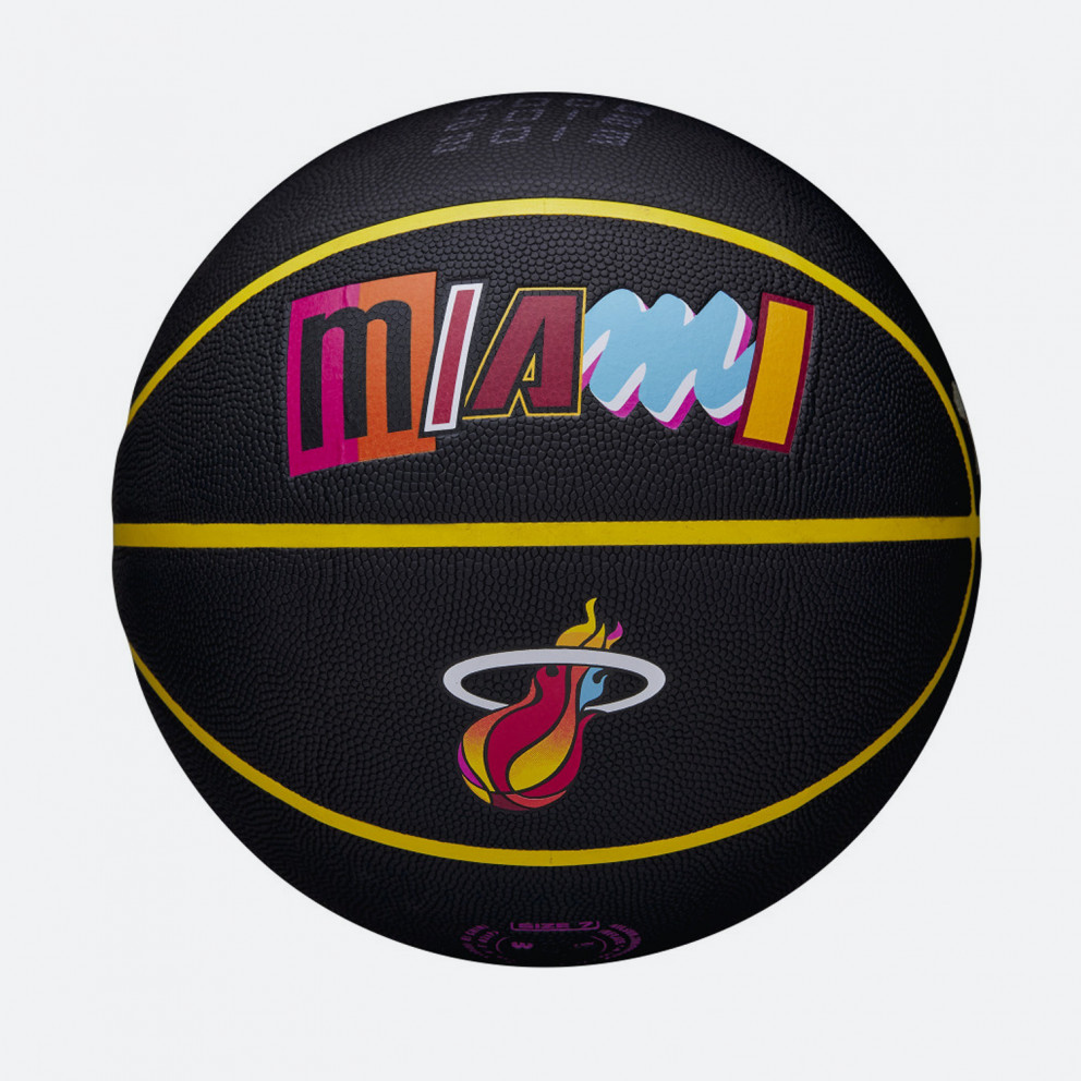 Wilson NBA Miami Heat City Collector Basketball No 7
