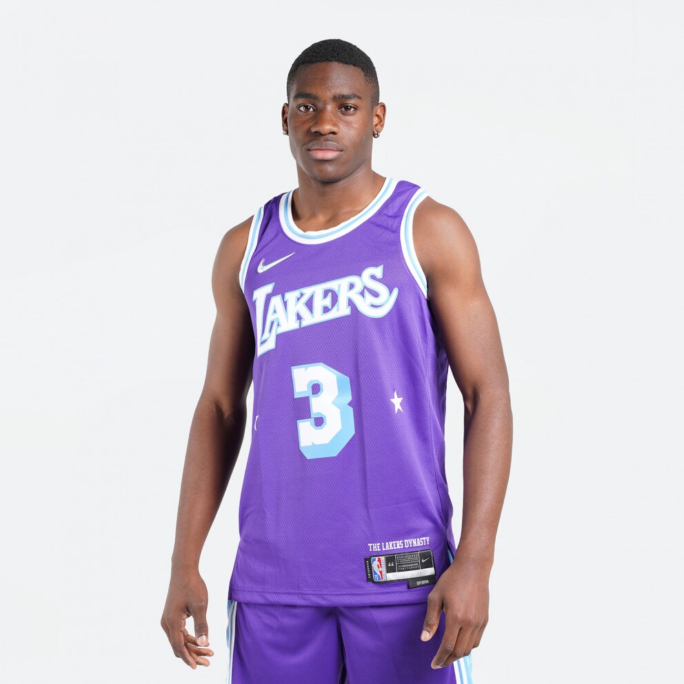 Nike Dri-FIT NBA Anthony Davis Los Angeles Lakers City Edition Swingman Men's Jersey