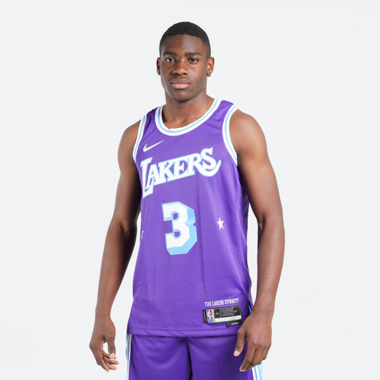 Nike Dri-FIT NBA Anthony Davis Los Angeles Lakers City Edition Swingman Ανδρική Φανέλα Μπάσκετ