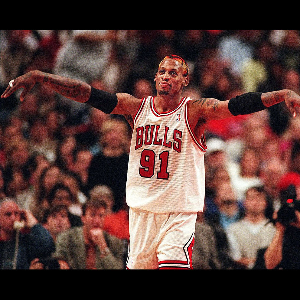 Mitchell & Ness NBA Dennis Rodman Chicago Bulls 1997-98 Swingman